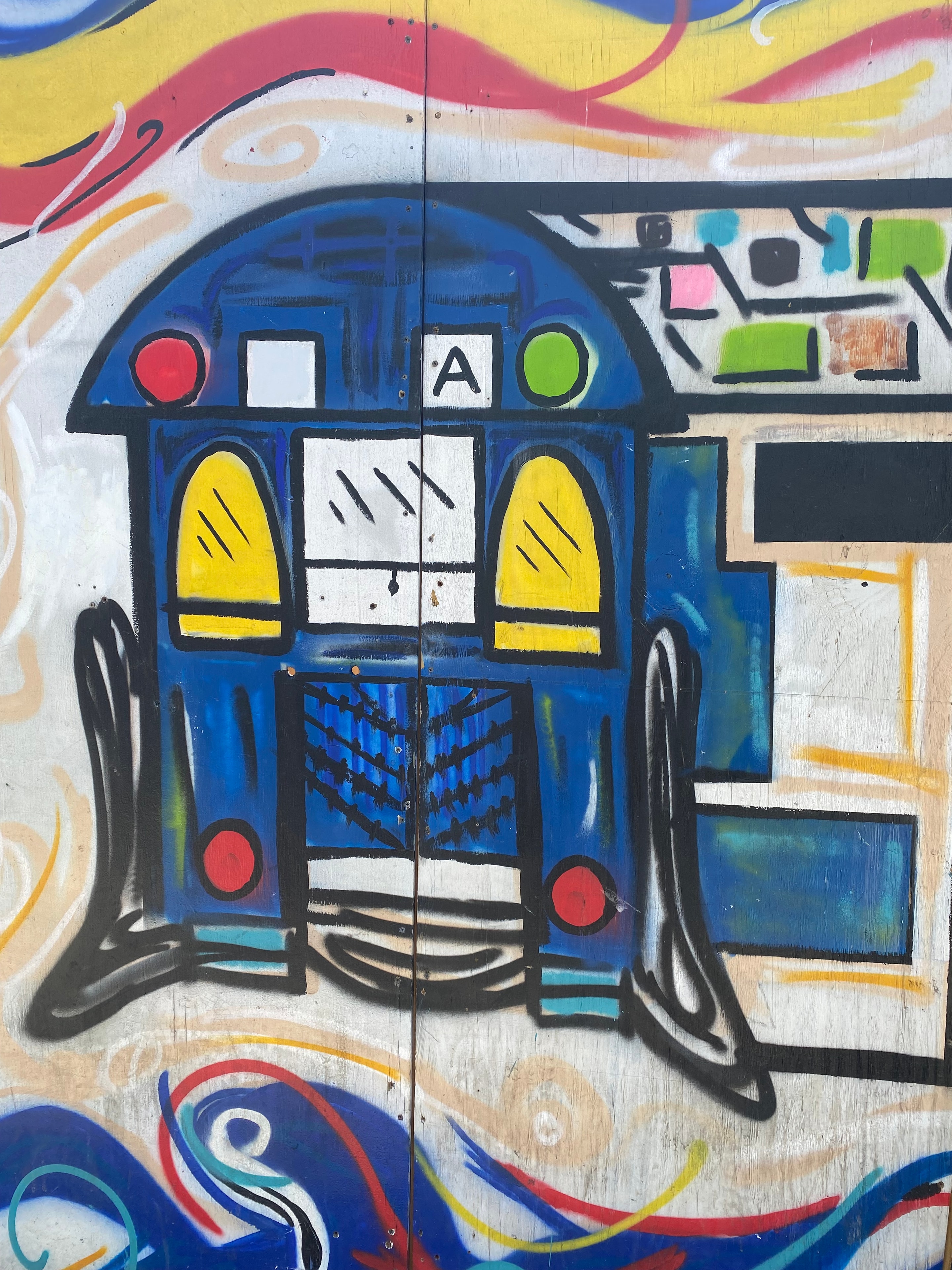 Vibrant murals that tell the stories of the inner urban communities of NYC.